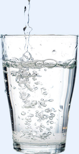 wasser im glas