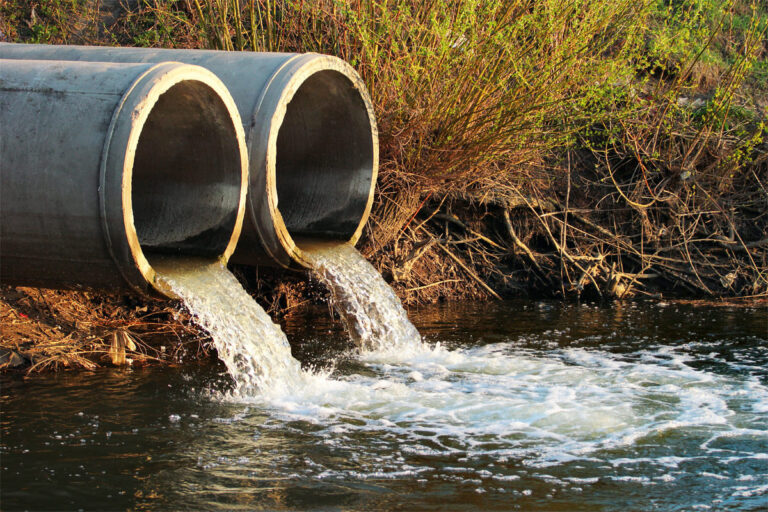 Wasser Verunreinigung